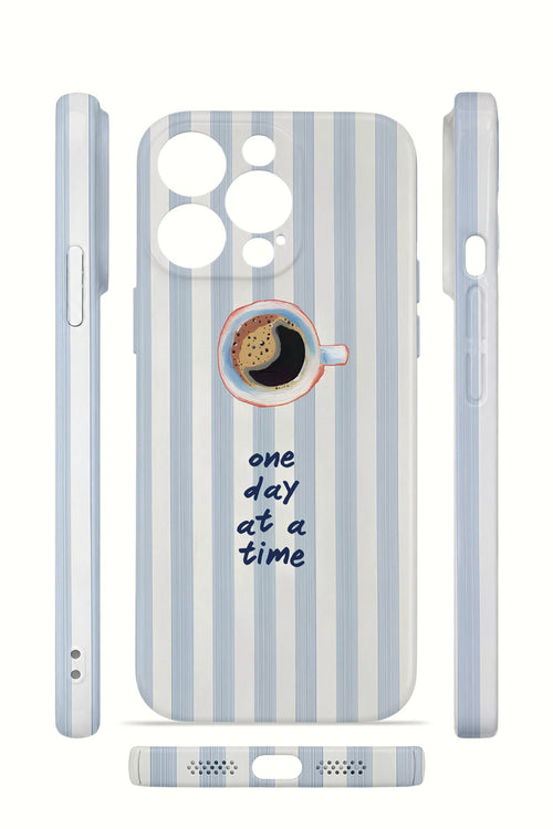 iPhone 13 Pro Max Valestra İnce Kamera Korumalı Mika Kılıf One Day Coffee