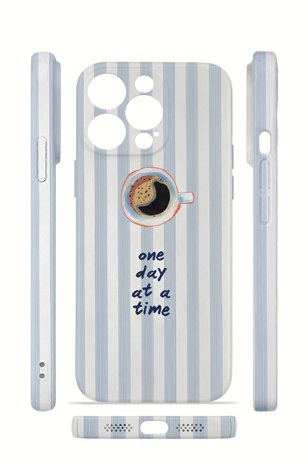 iPhone 14 Pro Max Valestra İnce Kamera Korumalı Mika Kılıf One Day Coffee