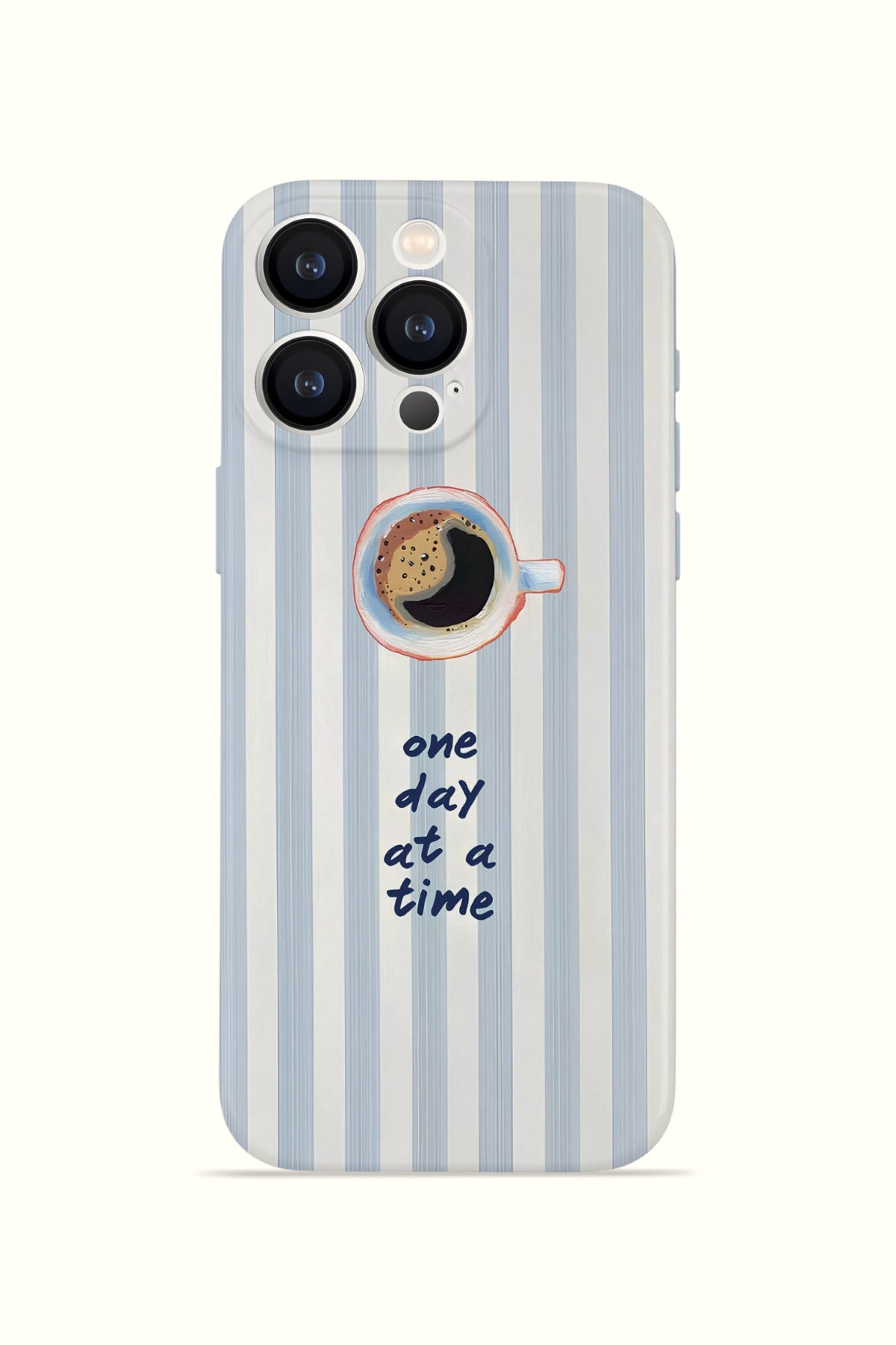 iPhone 15 Pro Valestra İnce Kamera Korumalı Mika Kılıf One Day Coffee