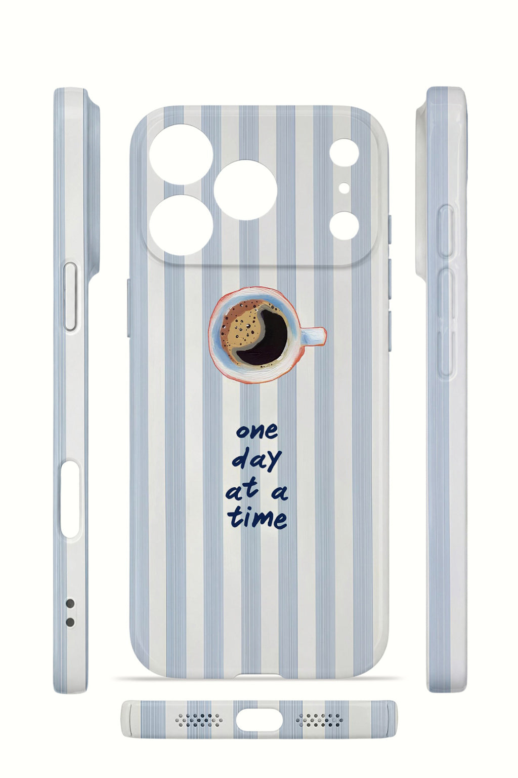 iPhone 17 Pro Valestra İnce Kamera Korumalı Mika Kılıf One Day Coffee