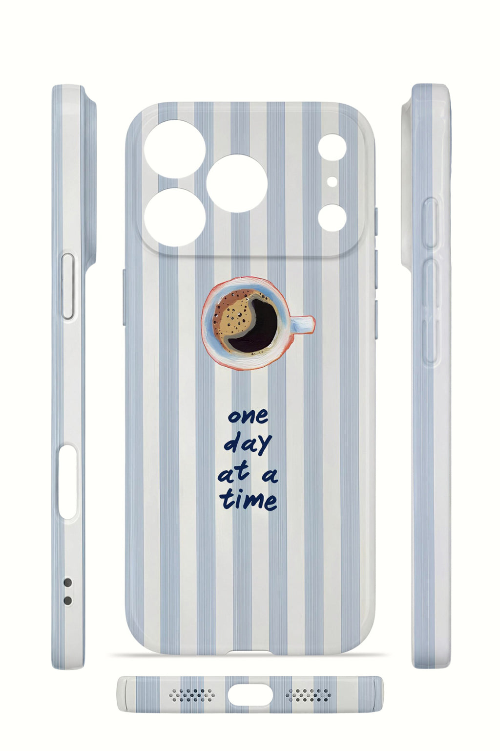 iPhone 17 Pro Max Valestra İnce Kamera Korumalı Mika Kılıf One Day Coffee