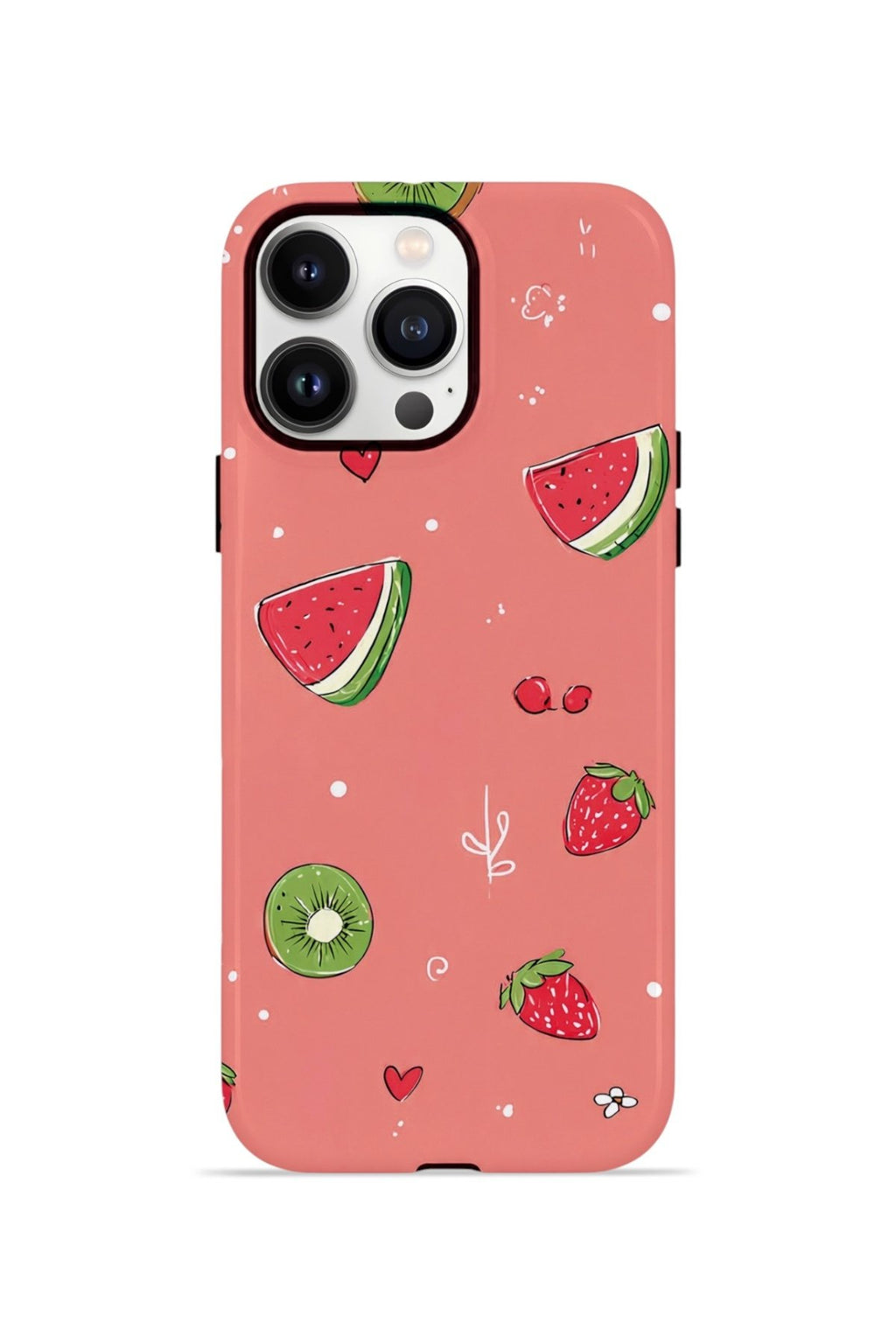 iPhone 13 Pro Max Vorian Çift Katmanlı Kılıf Summer Fruit Crush