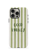 iPhone 15 Pro Vorian Çift Katmanlı Kılıf Good Energy Olive