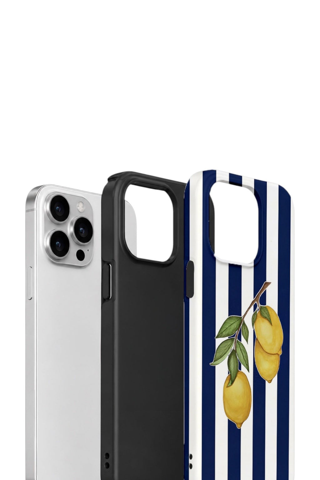 iPhone 14 Pro Vorian Çift Katmanlı Kılıf Amalfi Lemon Branch