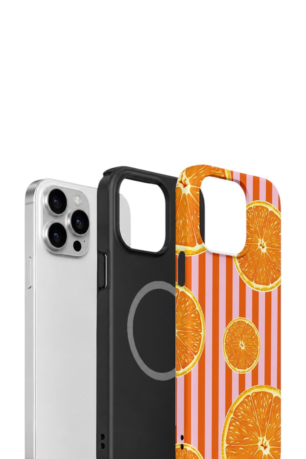 iPhone 14 Pro Çift Katmanlı MagSafe Kılıf Sunset Orange Grove