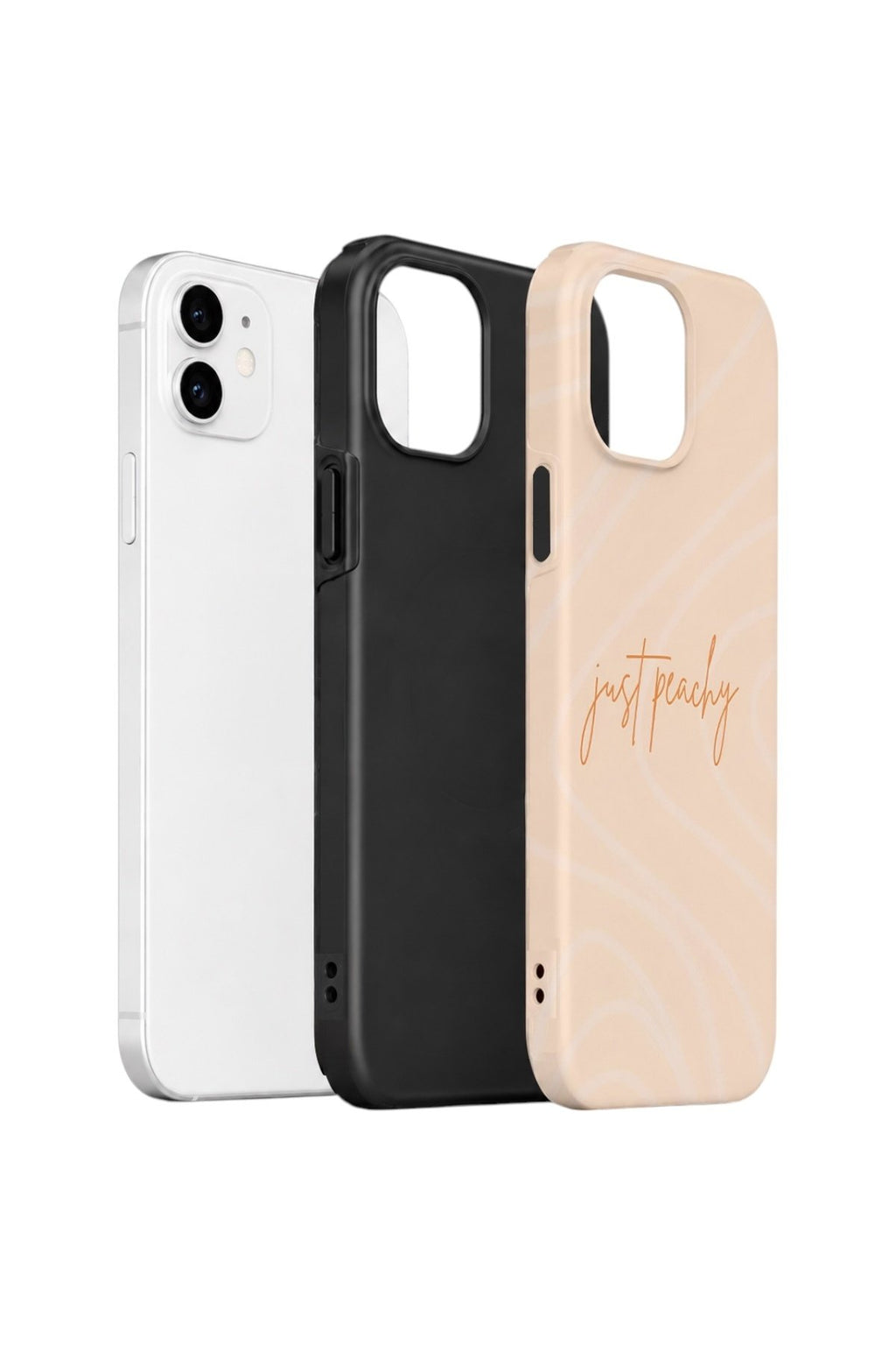 iPhone 12 Vorian Çift Katmanlı Kılıf Just Peachy