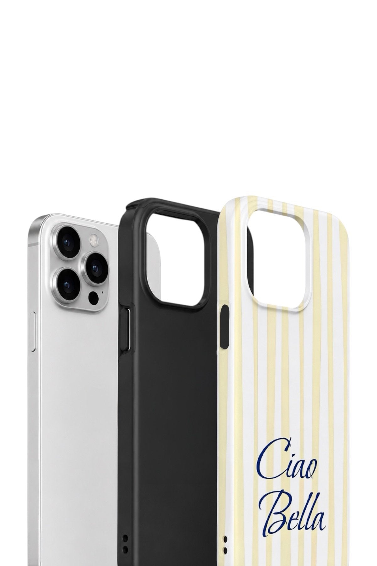 iPhone 12 Pro Max Vorian Çift Katmanlı Kılıf Ciao Bella Lemon