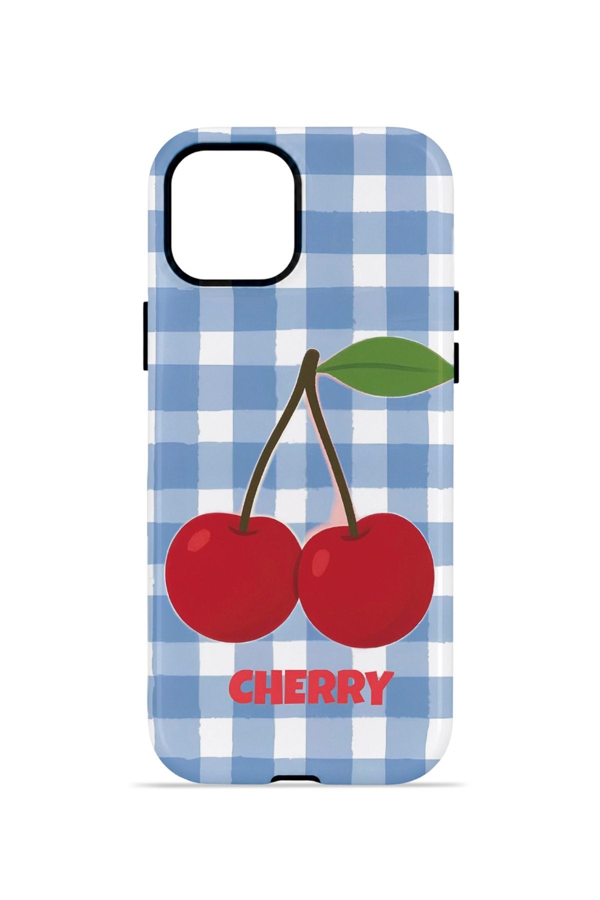 iPhone 15 Vorian Çift Katmanlı Kılıf Cherry Picnic