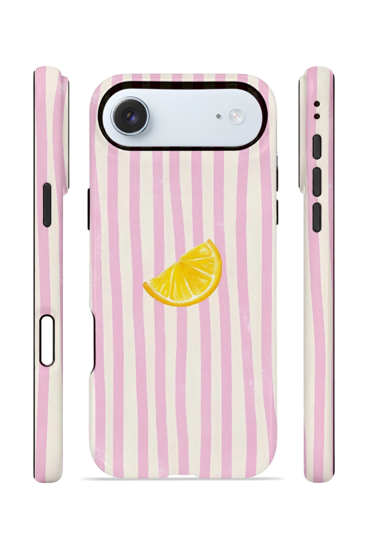 iPhone 17 Air Vorian Çift Katmanlı Kılıf Pink Lemon Drop