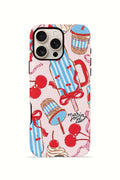 iPhone 16 Pro Max Vorian Çift Katmanlı Kılıf Dolce Cherry Picnic