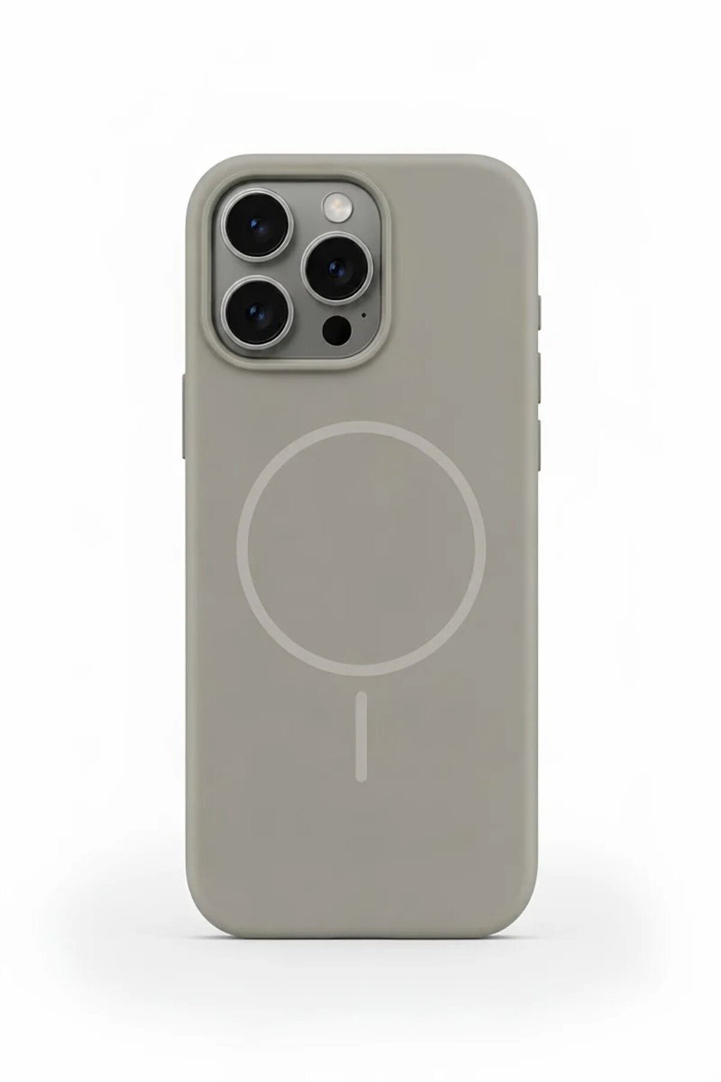iPhone 14 Pro Max Mag Core Akıllı MagSafe Animasyonlu Silikon Kılıf Uzay Gri