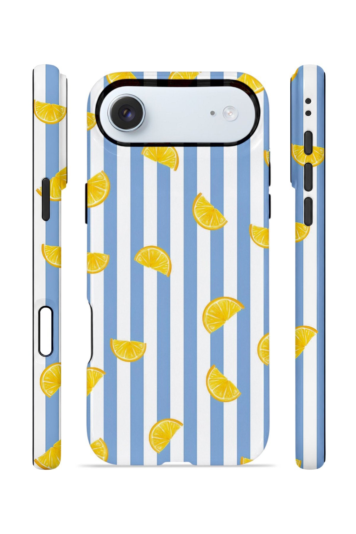 iPhone 17 Air Vorian Çift Katmanlı Kılıf Lemon Confetti Blue