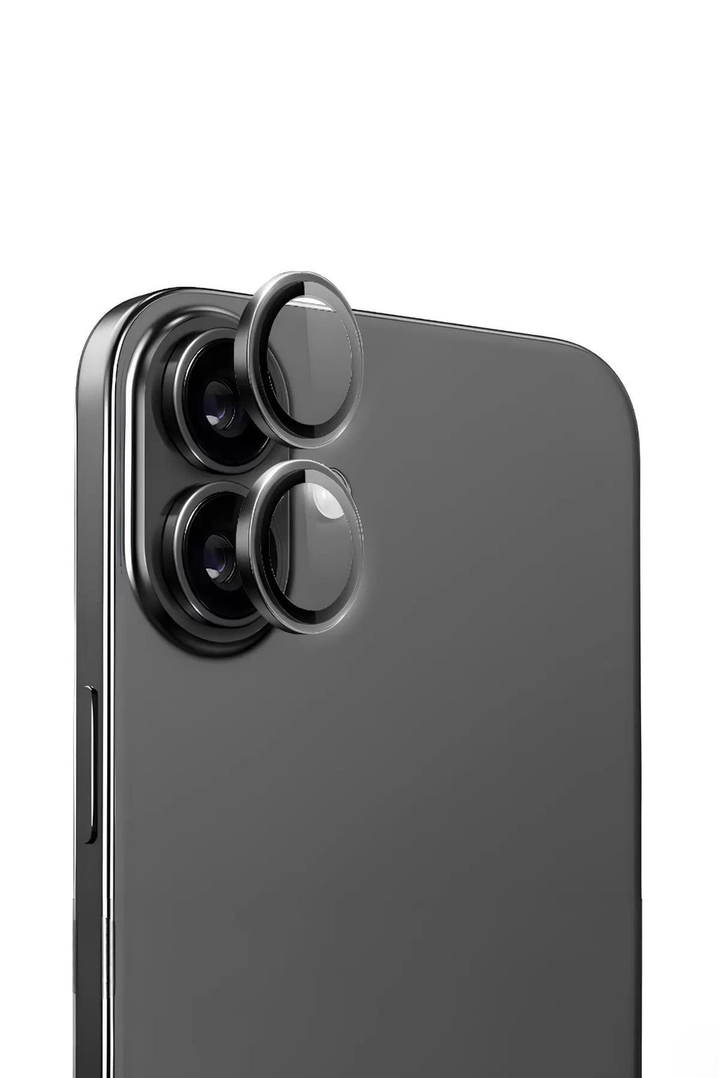 iPhone 16 Sapphire Lens Koruyucu Siyah