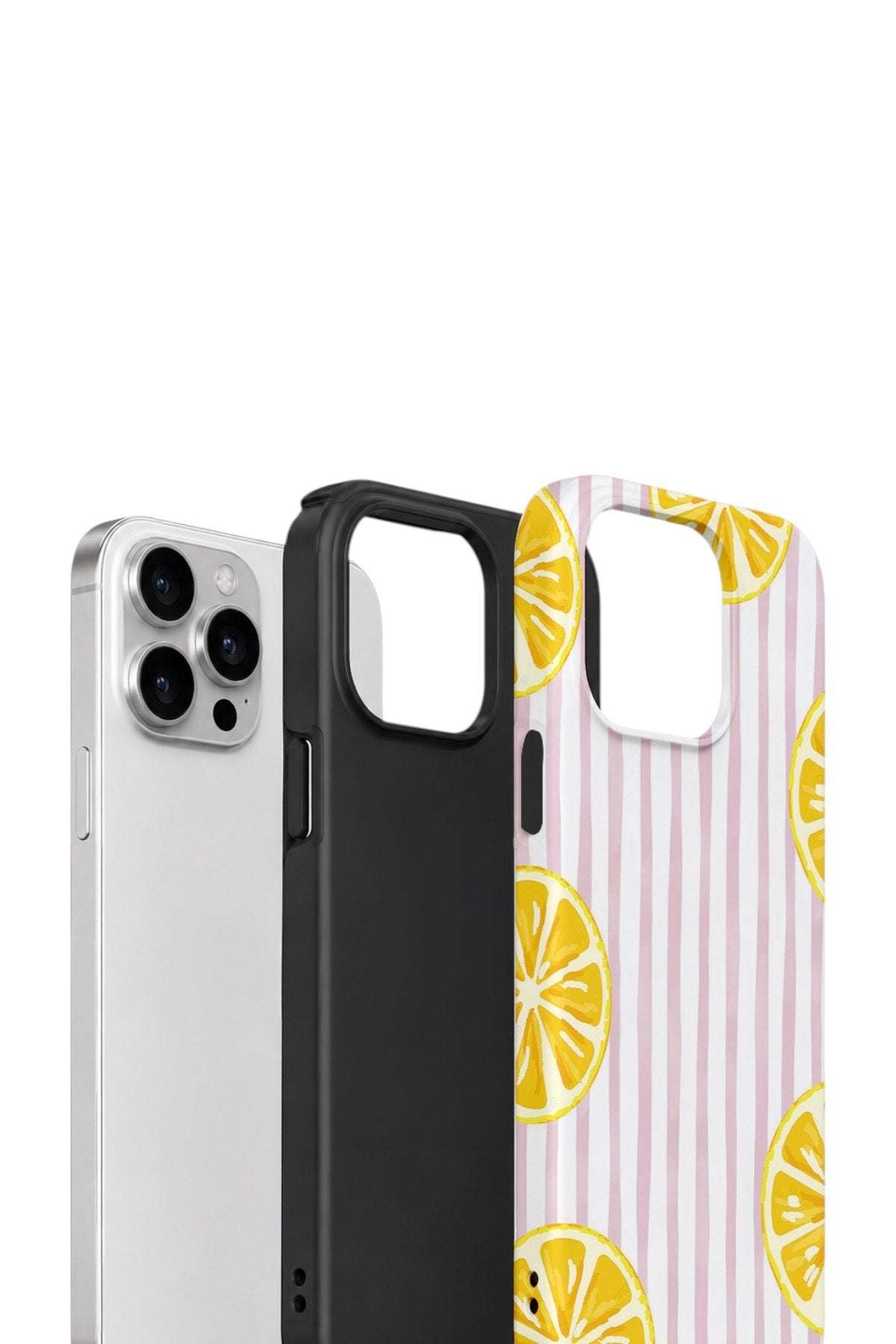 iPhone 12 Pro Max Vorian Çift Katmanlı Kılıf Pink Lemon Window
