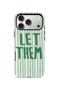 iPhone 17 Pro Max Vorian Çift Katmanlı Kılıf Let Them Green