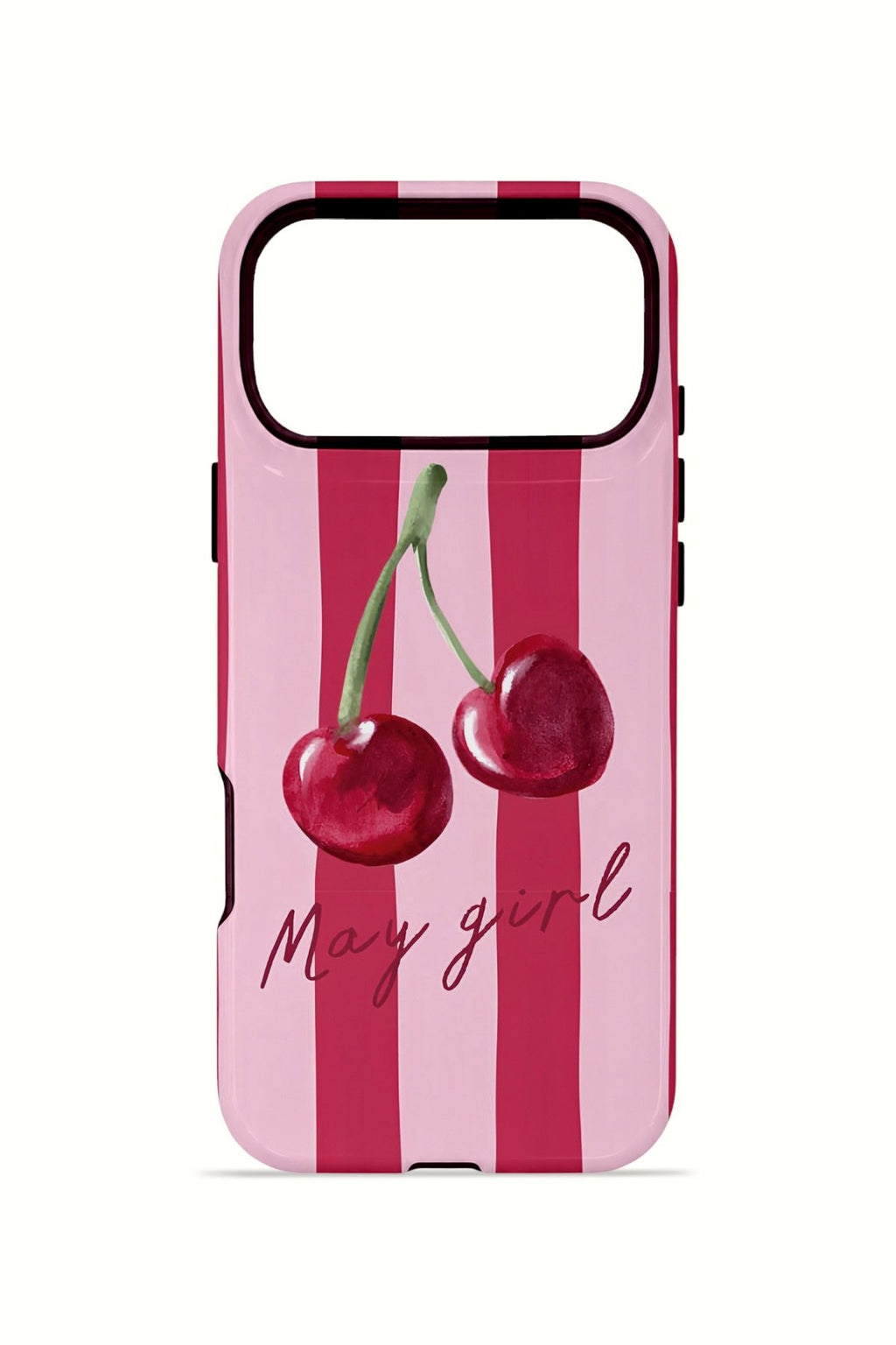 iPhone 17 Pro Max Vorian Çift Katmanlı MagSafe Kılıf Cherry Girl
