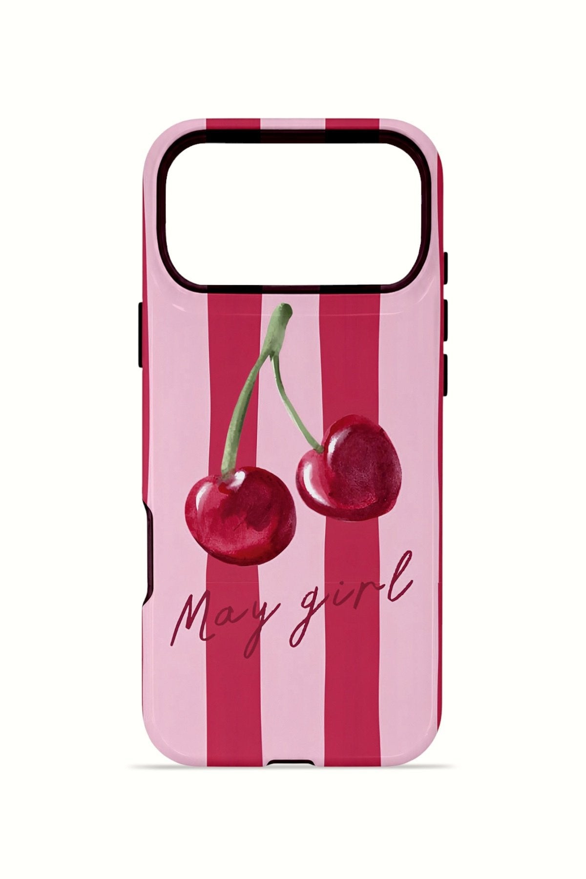 iPhone 17 Pro Max Vorian Çift Katmanlı MagSafe Kılıf Cherry Girl