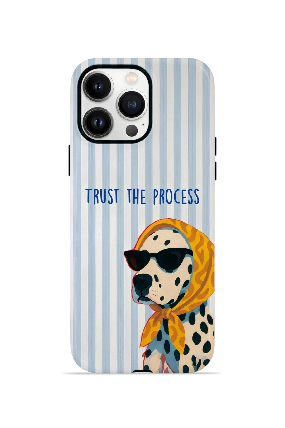 iPhone 14 Pro Max Vorian Çift Katmanlı Kılıf Trust The Process Dalmatian