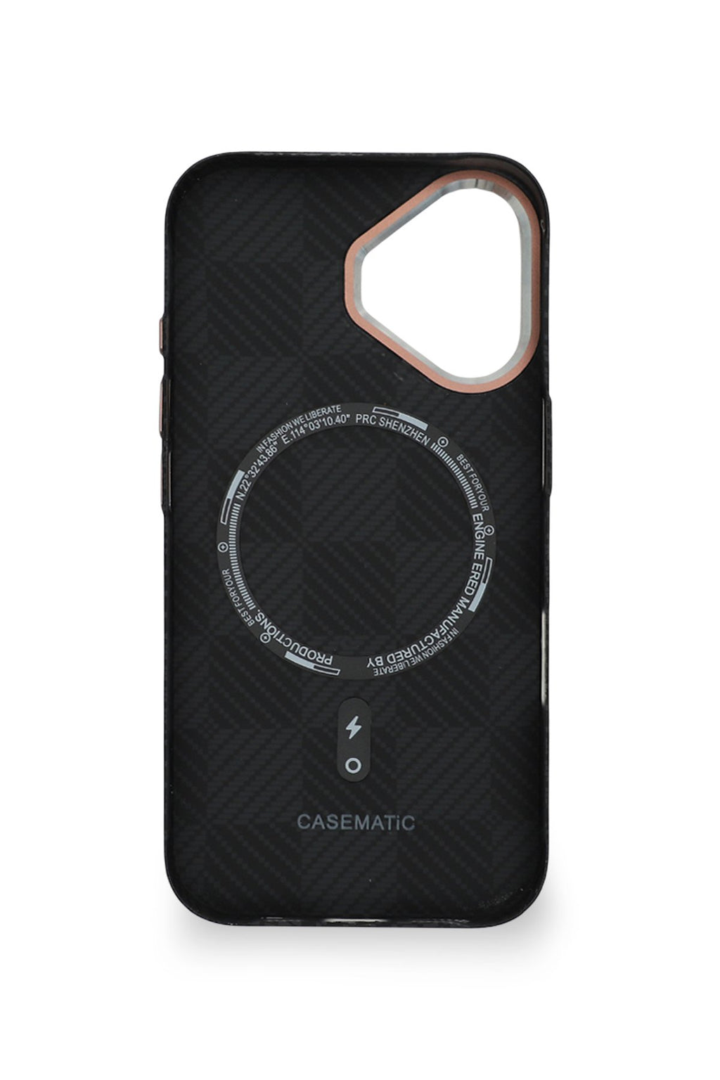 NeoWoven Case iPhone 17 Gece Izgarası