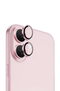 iPhone 16 Plus Sapphire Lens Koruyucu Pembe