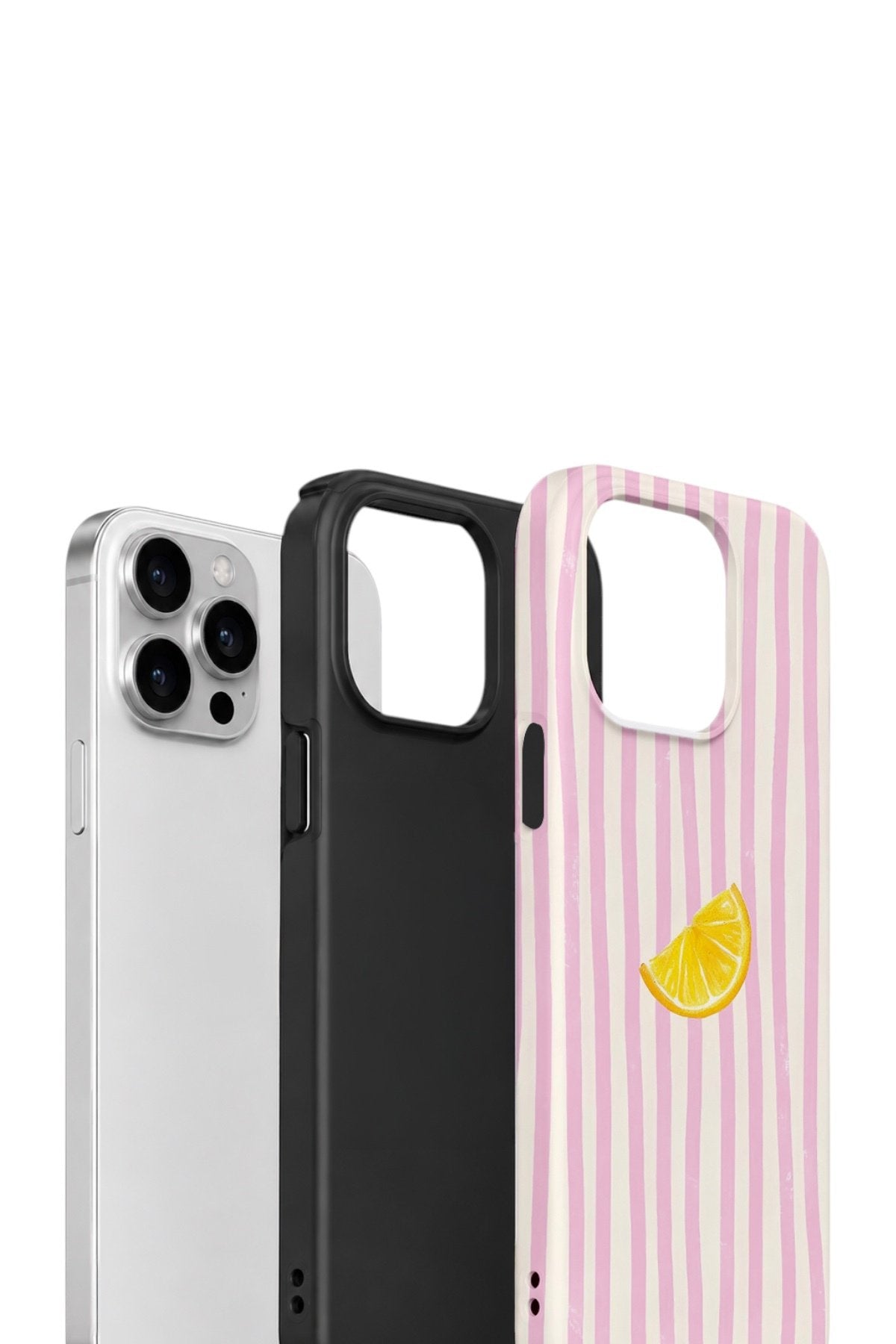 iPhone 12 Pro Max Vorian Çift Katmanlı Kılıf Pink Lemon Drop