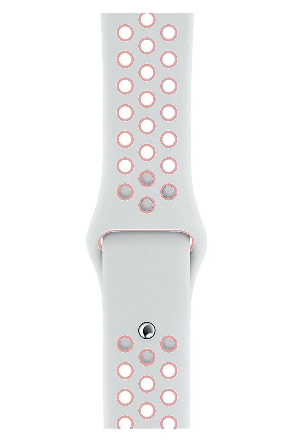 Apple Watch Series Fileli Kordon Beyaz-Pembe