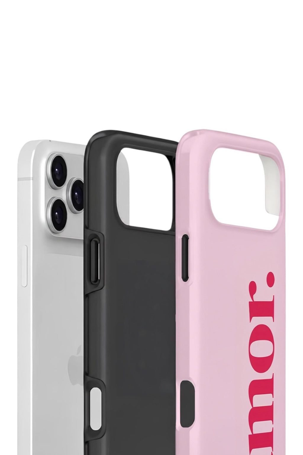iPhone 17 Pro Vorian Çift Katmanlı Kılıf Amour Pink
