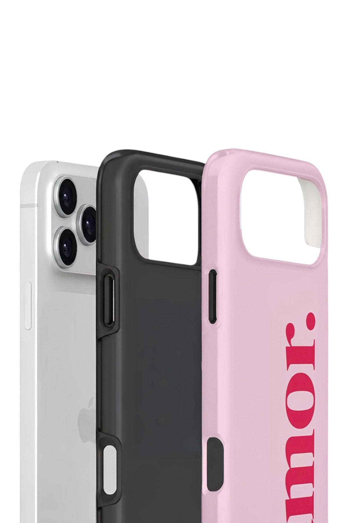 iPhone 17 Pro Vorian Çift Katmanlı Kılıf Amour Pink