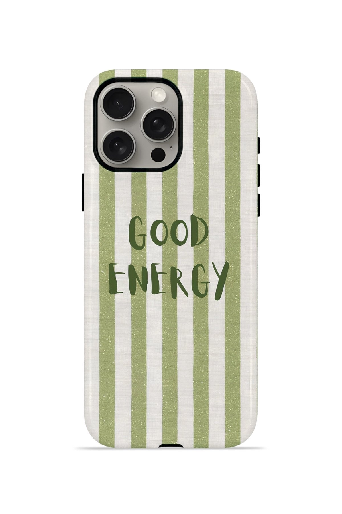 iPhone 15 Pro Max Vorian Çift Katmanlı MagSafe Kılıf Good Energy Olive