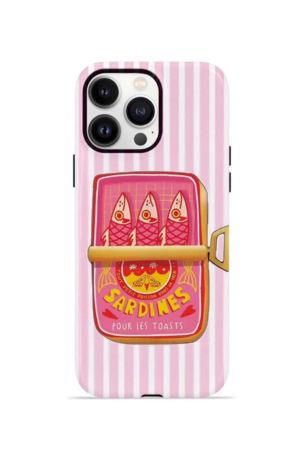 iPhone 14 Pro Vorian Çift Katmanlı MagSafe Kılıf Sardine Club Pink