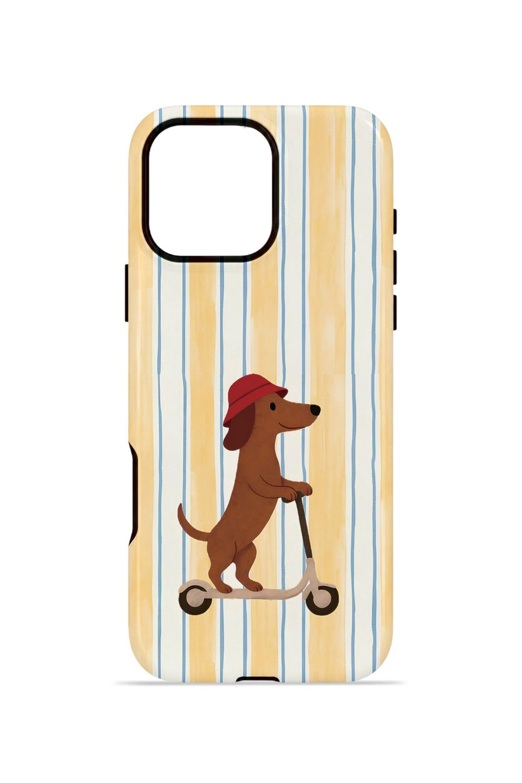 iPhone 16 Pro Max Vorian Çift Katmanlı Kılıf Dachshund Riviera