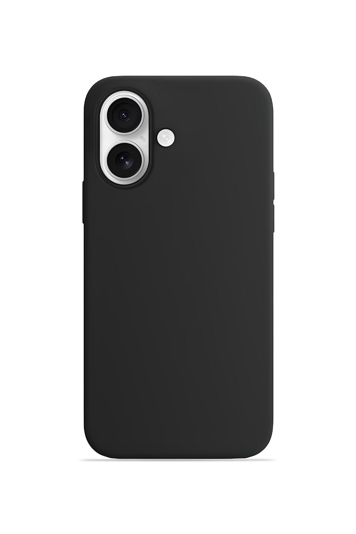 iPhone 17 Soft Touch Lansman Silikon Kılıf Mat Siyah