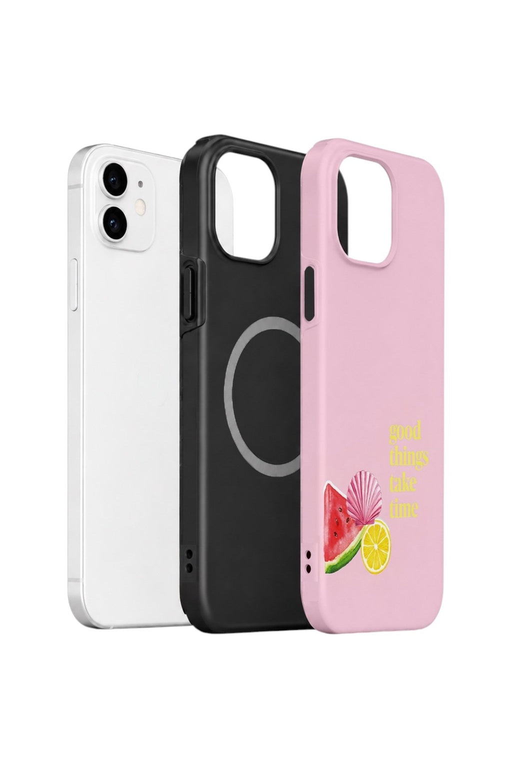 iPhone 11 Vorian Çift Katmanlı MagSafe Kılıf Good Things Fruit Corner