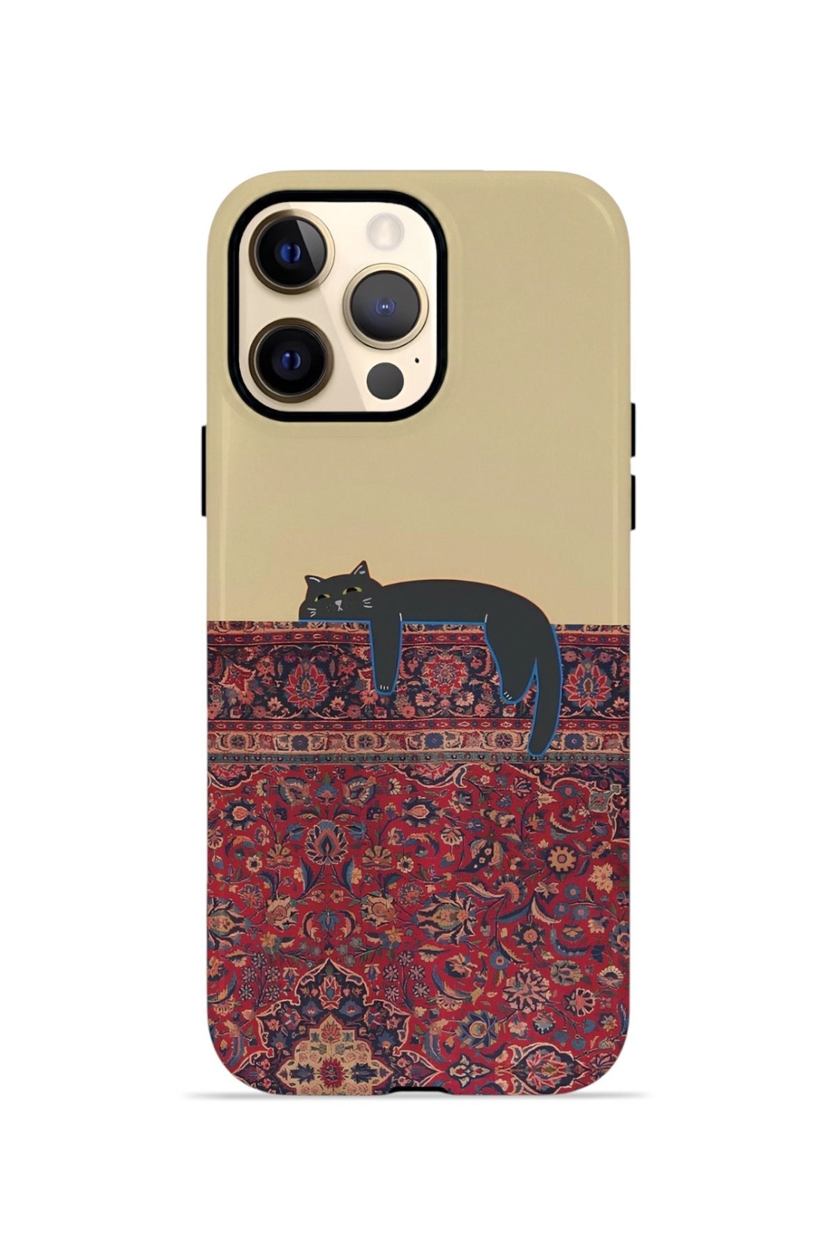 iPhone 12 Pro Max Vorian Çift Katmanlı Kılıf Persian Cat Lounge