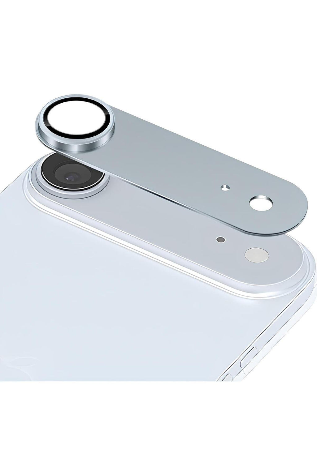 iPhone 17 Air Premium Tam Kaplama Lens Koruma Mavi