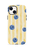 iPhone 13 Vorian Çift Katmanlı MagSafe Kılıf Blueberry Sun Stripe