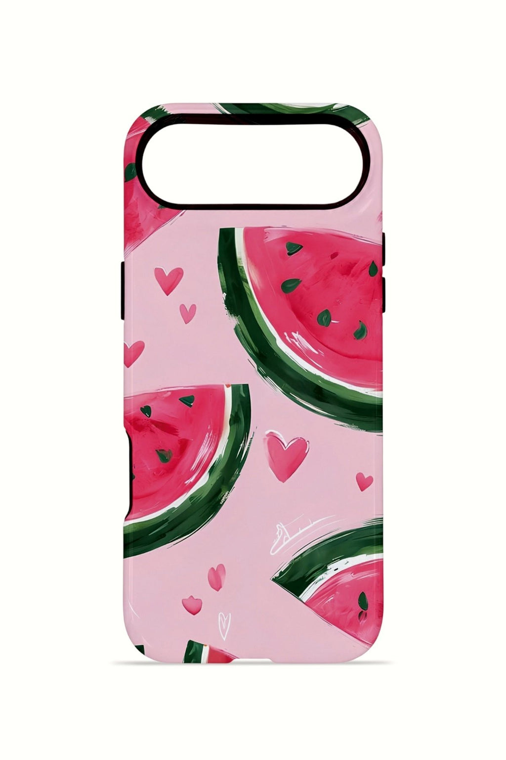 iPhone 17 Air Vorian Çift Katmanlı MagSafe Kılıf Watermelon Hearts