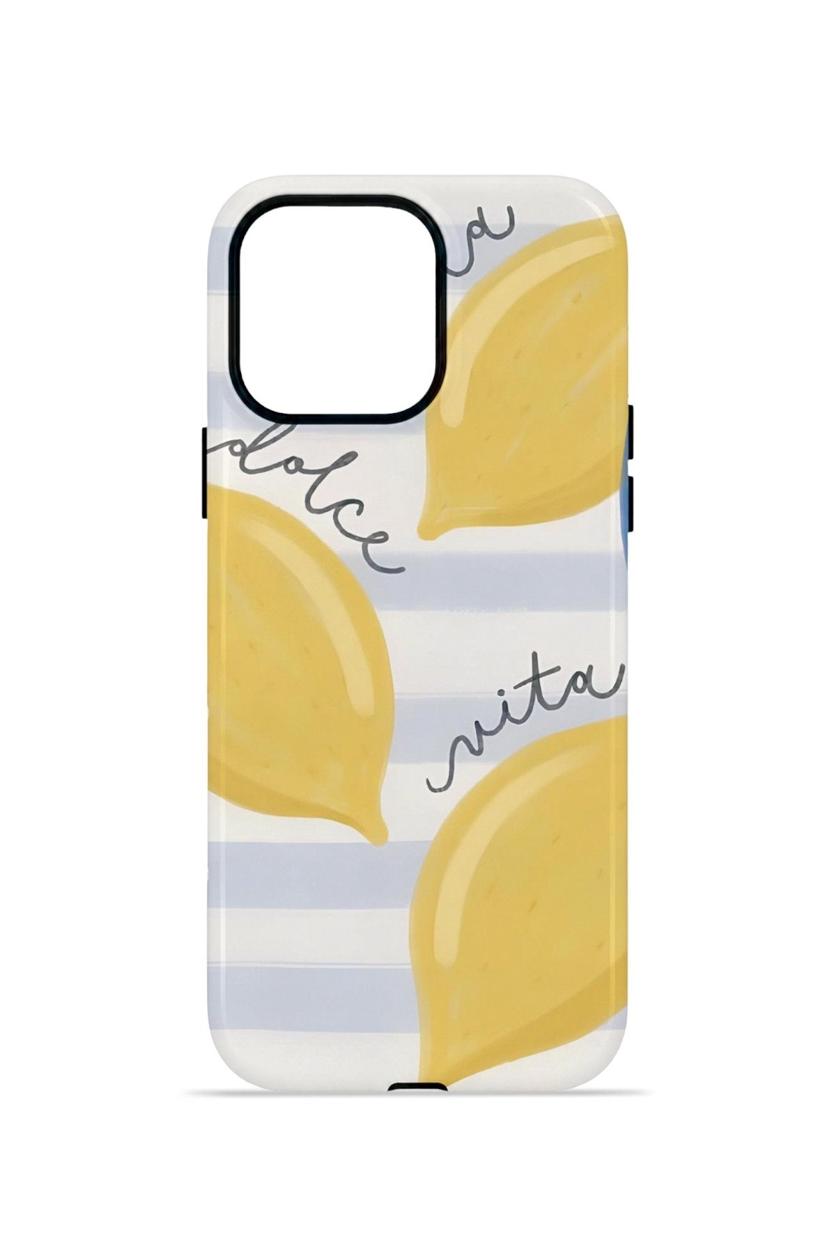 iPhone 14 Pro Max Vorian Çift Katmanlı Kılıf Dolce Vita Lemon