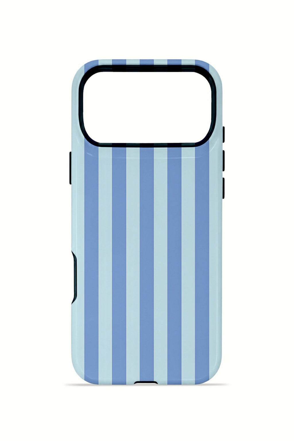 iPhone 17 Pro Max Vorian Çift Katmanlı Kılıf Blue Gelato Stripe