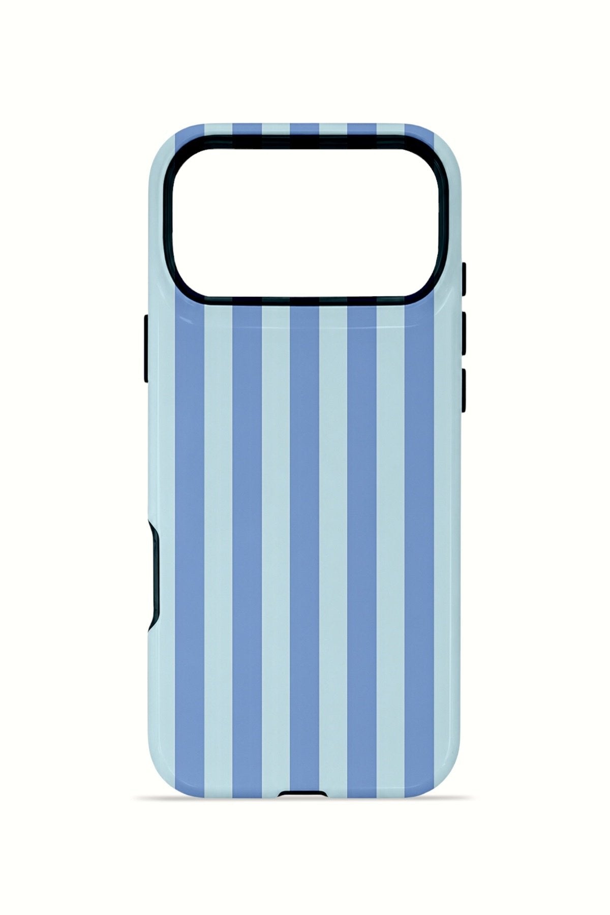 iPhone 17 Pro Max Vorian Çift Katmanlı Kılıf Blue Gelato Stripe