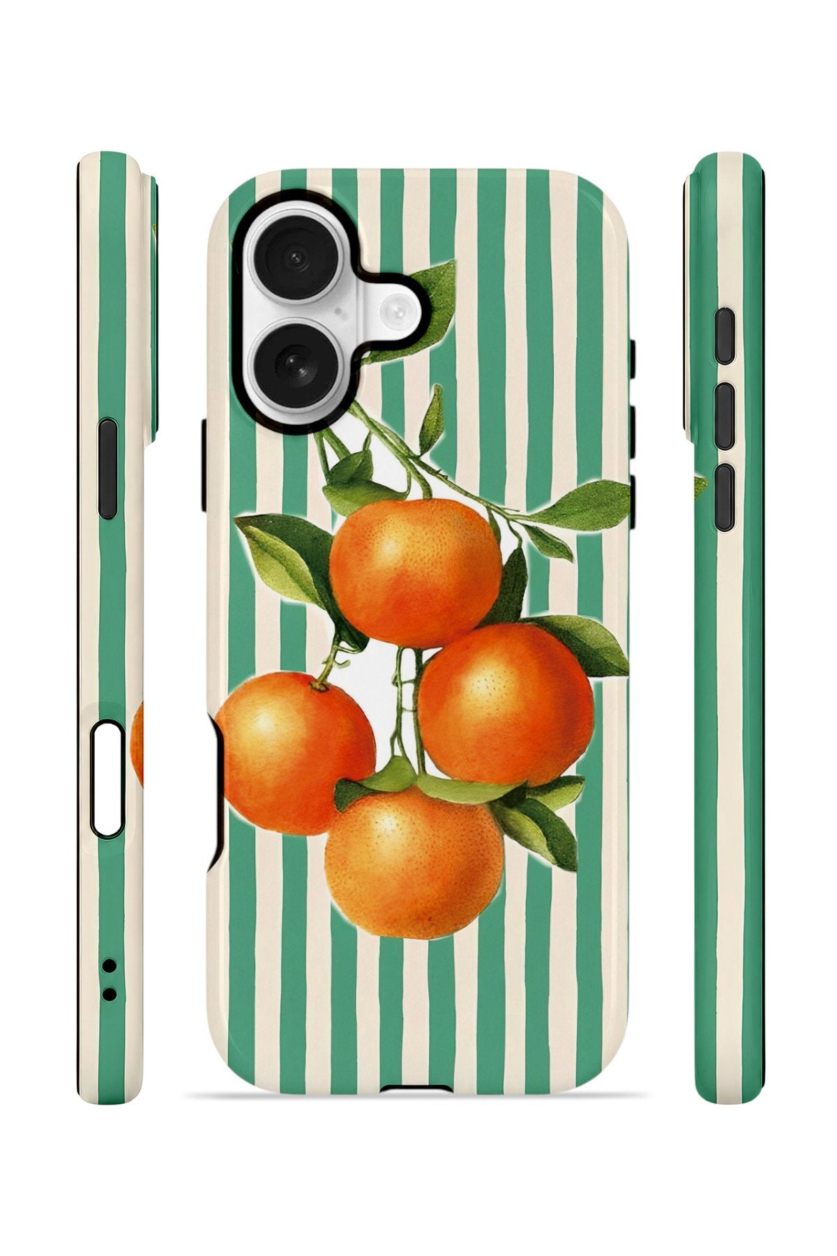 iPhone 16 Plus Vorian Çift Katmanlı MagSafe Kılıf Italian Orange Orchard