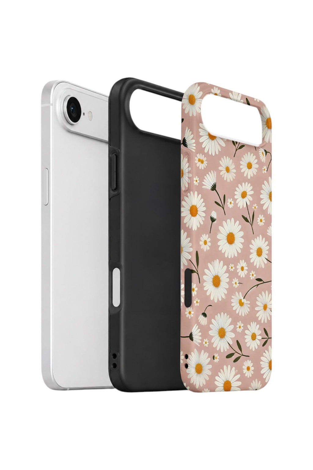 iPhone 17 Air Vorian Çift Katmanlı Kılıf Daisy Mocha Garden