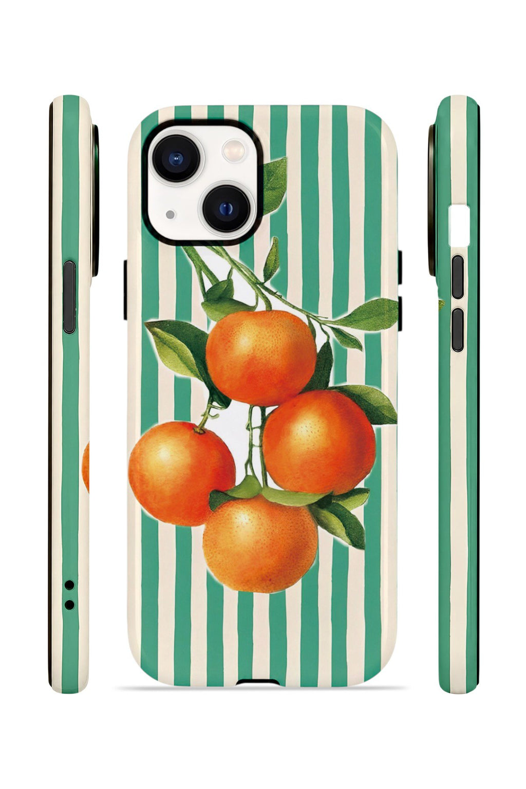 iPhone 14 Vorian Çift Katmanlı Kılıf Italian Orange Orchard