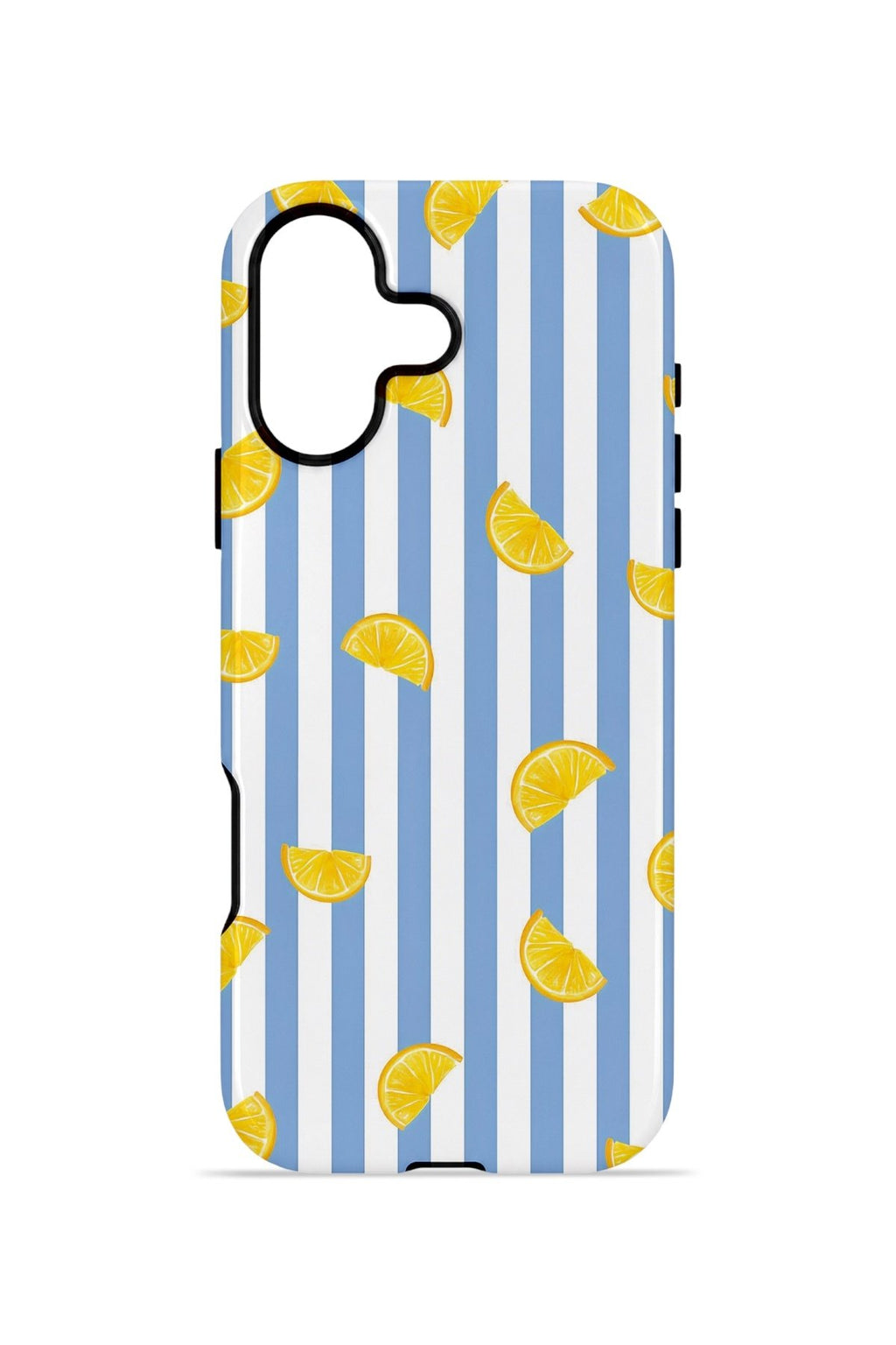 iPhone 16 Plus Vorian Çift Katmanlı MagSafe Kılıf Lemon Confetti Blue