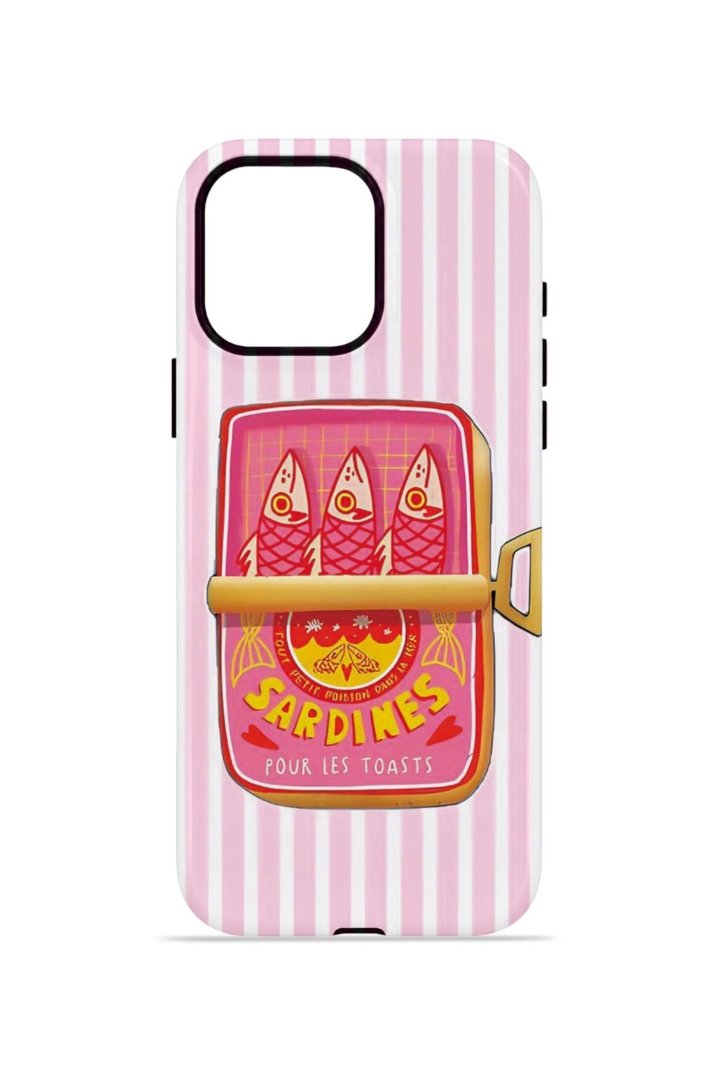 iPhone 15 Pro Max Vorian Çift Katmanlı Kılıf Sardine Club Pink