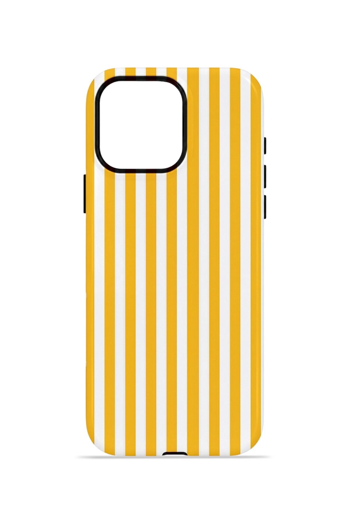 iPhone 15 Pro Max Vorian Çift Katmanlı Kılıf Golden Pinstripe