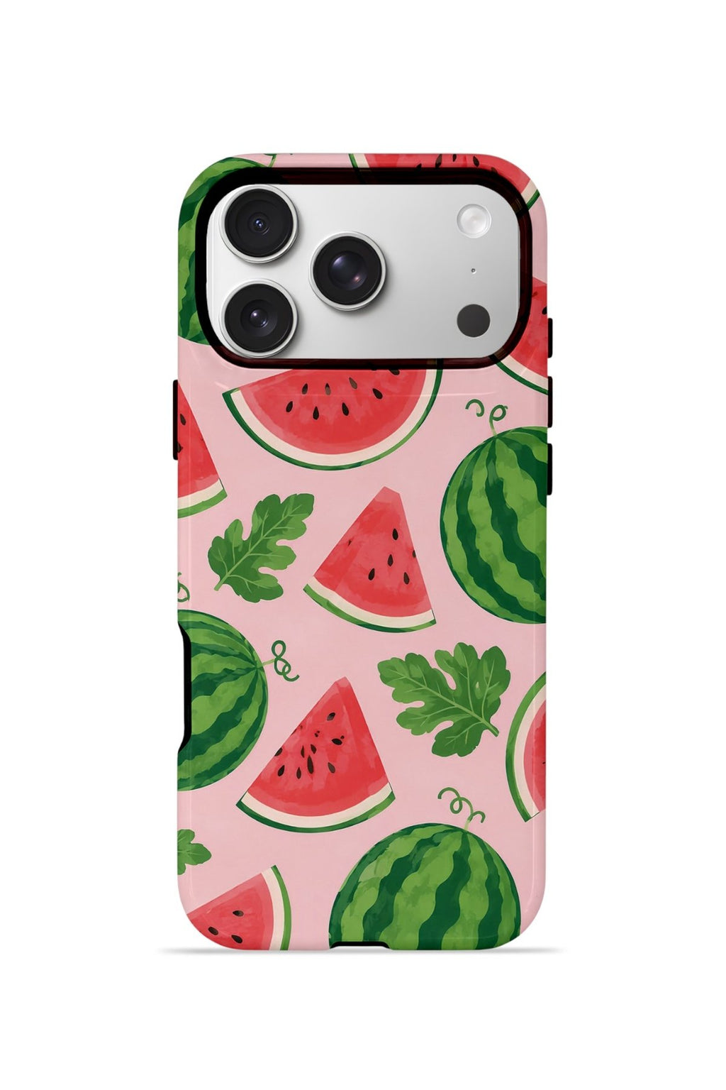 iPhone 17 Pro Vorian Çift Katmanlı MagSafe Kılıf Watermelon Garden Party