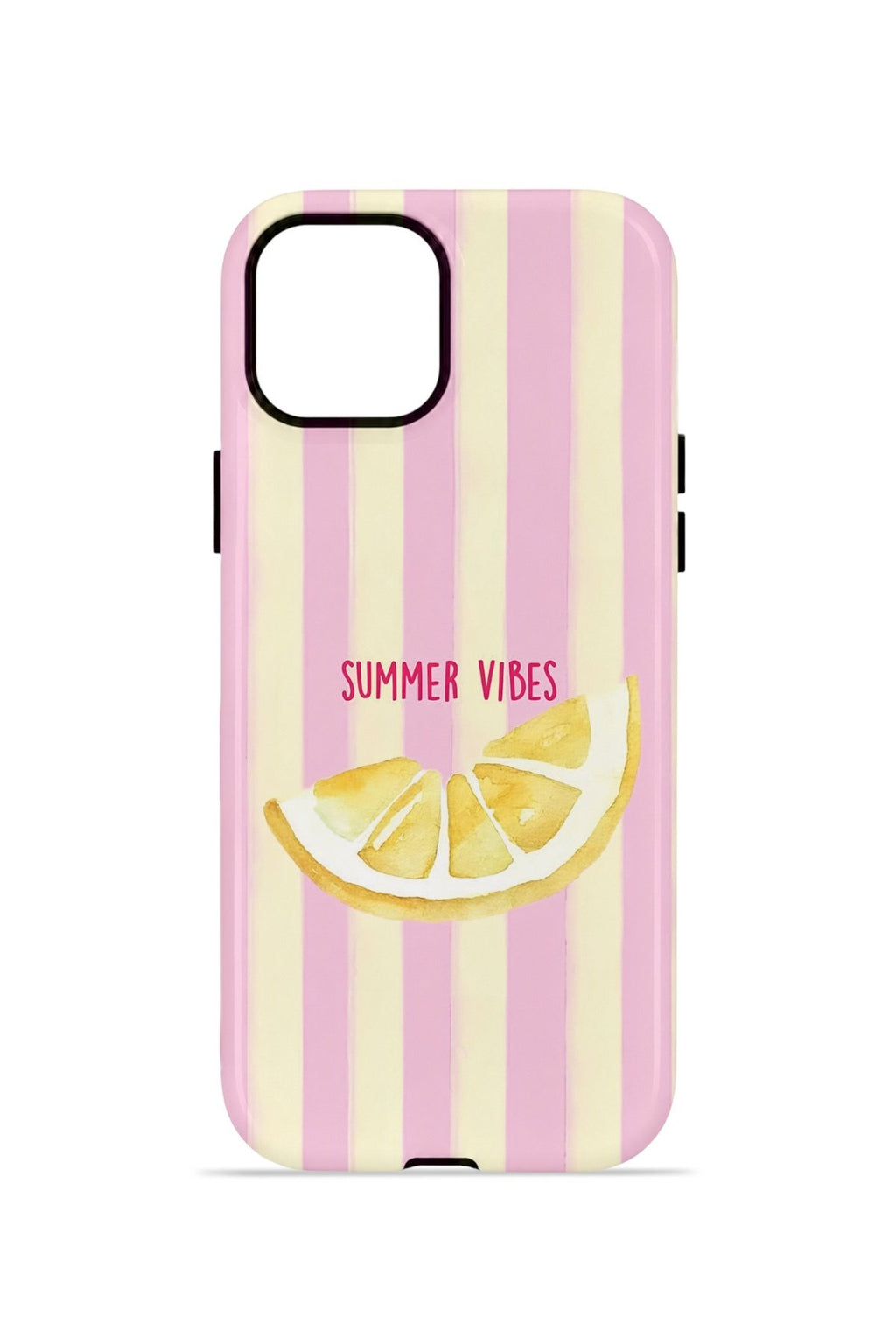 iPhone 14 Plus Vorian Çift Katmanlı MagSafe Kılıf Summer Vibes Lemon