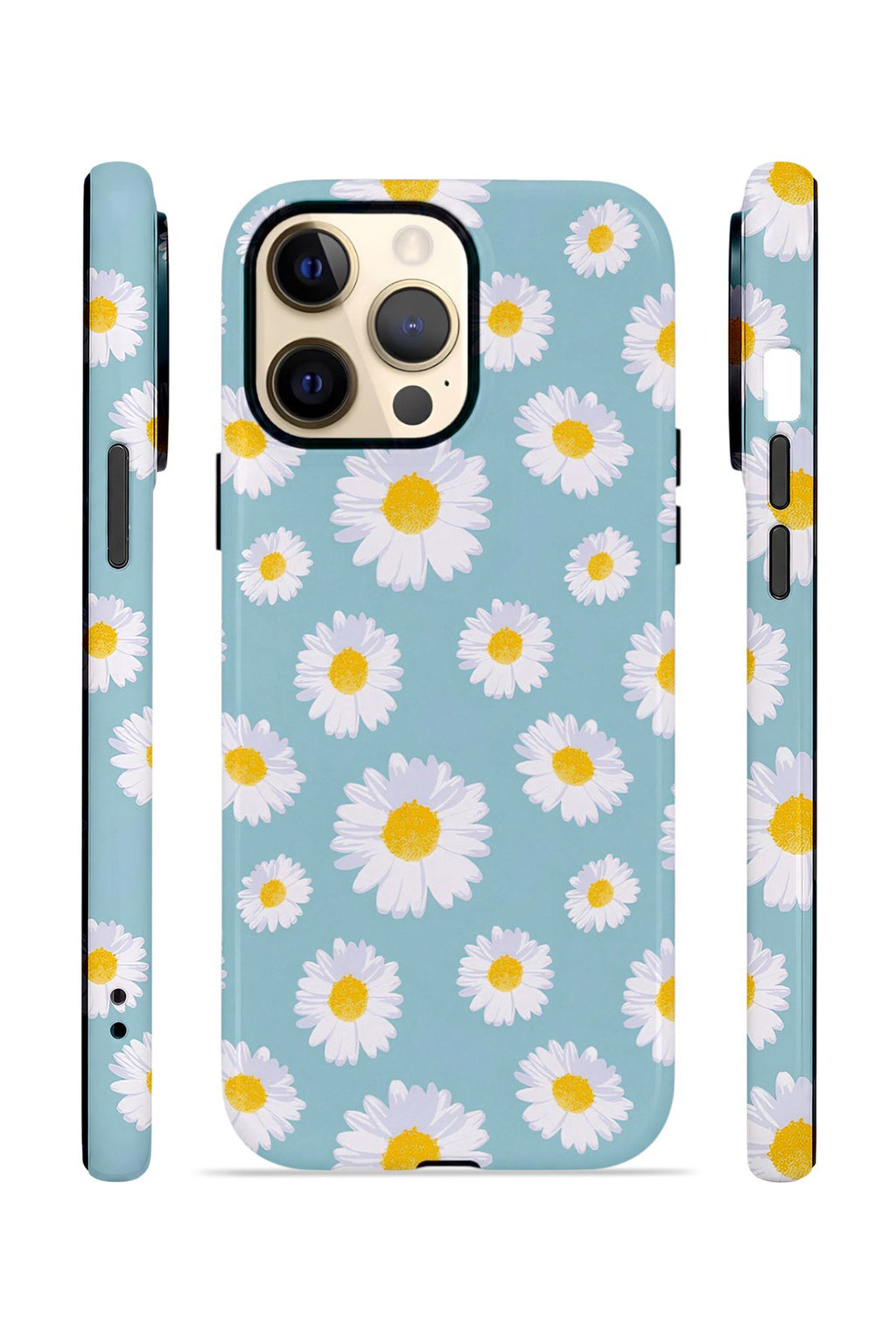 iPhone 12 Pro Max Vorian Çift Katmanlı MagSafe Kılıf Daisy Sky