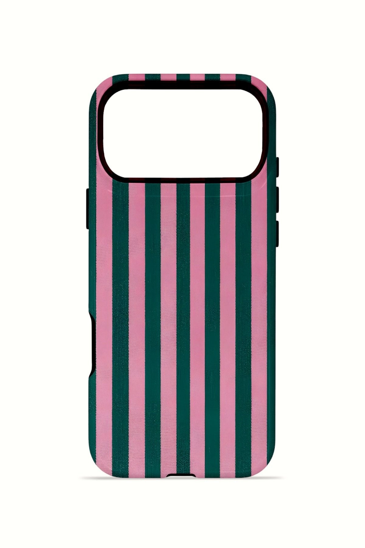 iPhone 17 Pro Vorian Çift Katmanlı MagSafe Kılıf Pink Navy Cabana